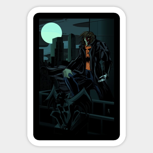 Bat City Special Gargoyle Sticker by DrewEdwards